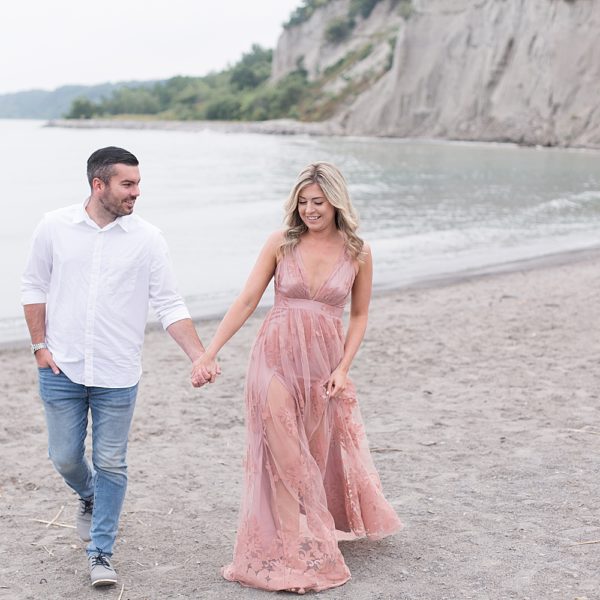 Karley and Cameron // Scarborough Bluffs Engagement