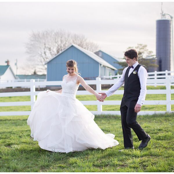 Evan & Rebecca // A Spring Wedding in Lindsay